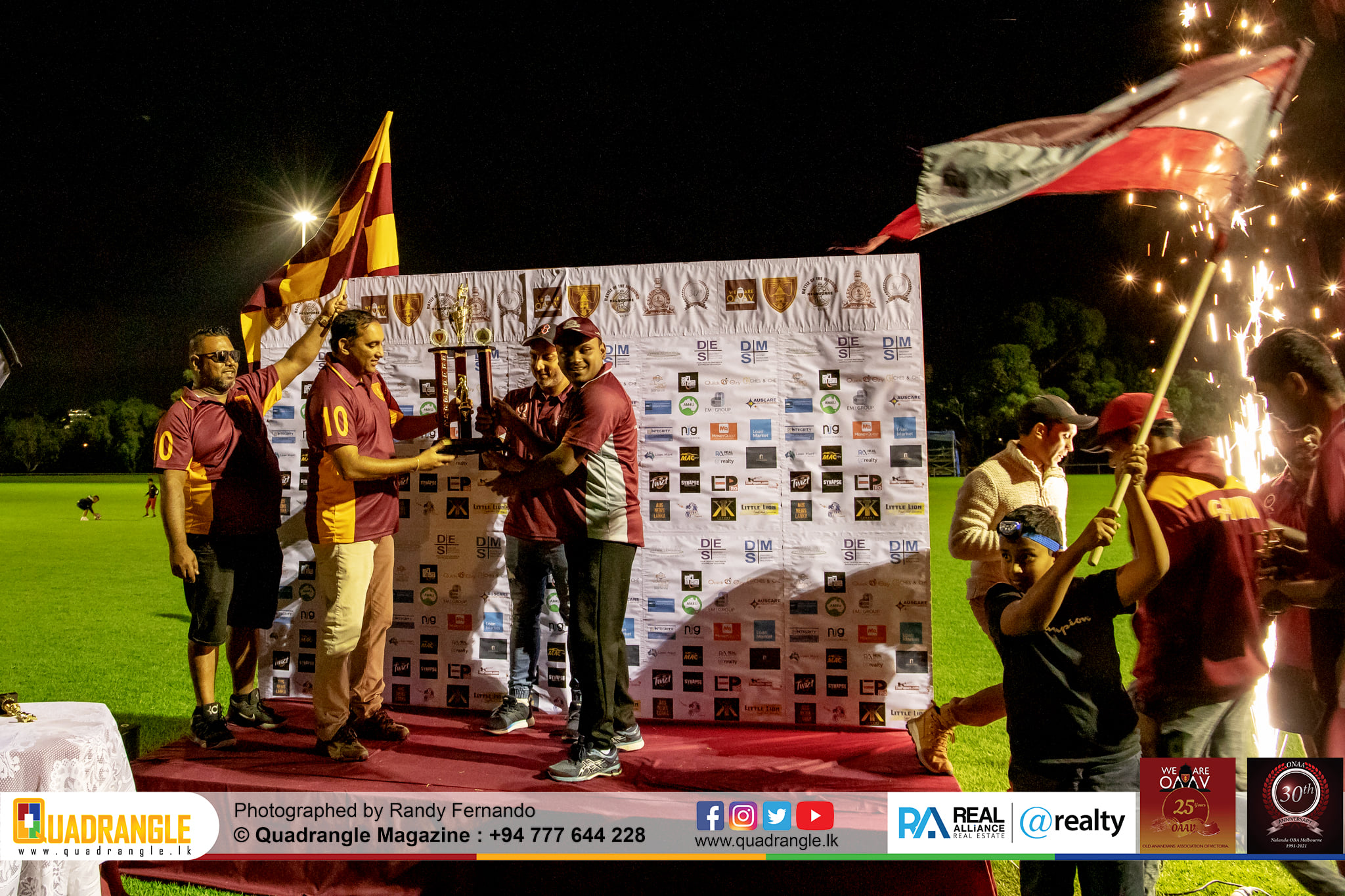 Battle of the Maroons Melbourne 2021 Photo