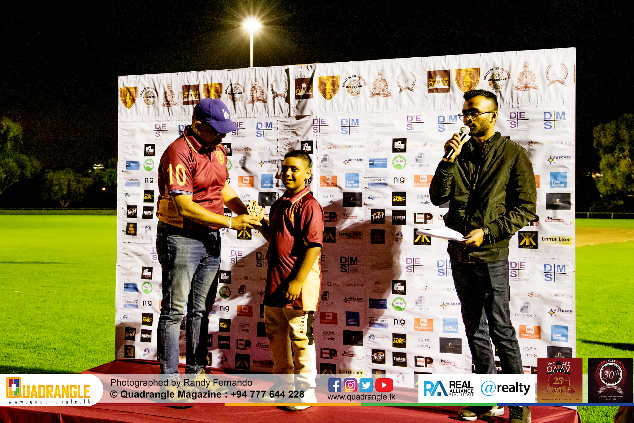 Battle of the Maroons Melbourne 2021 Photo