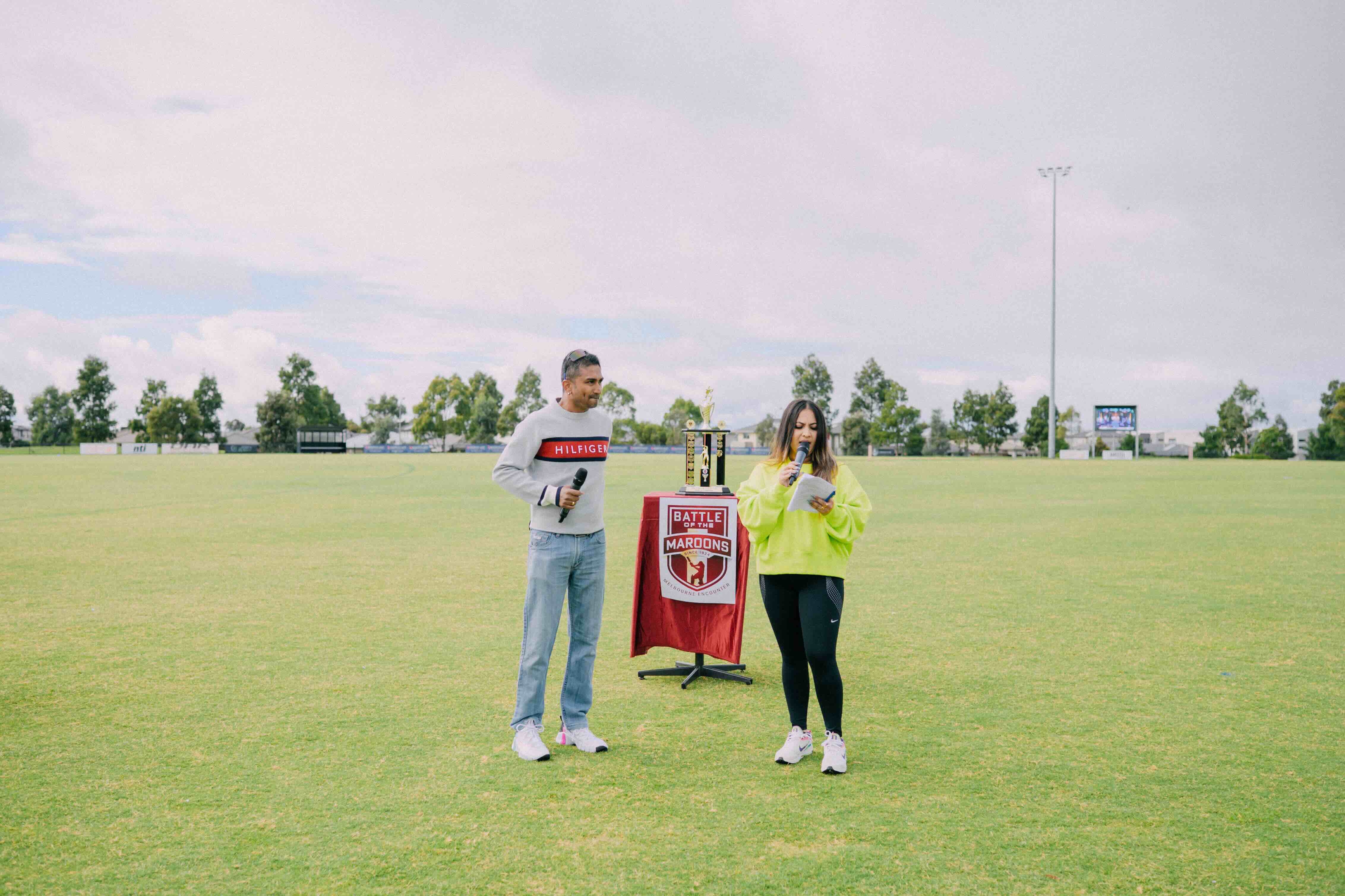 Battle of the Maroons Melbourne 2026 Photo