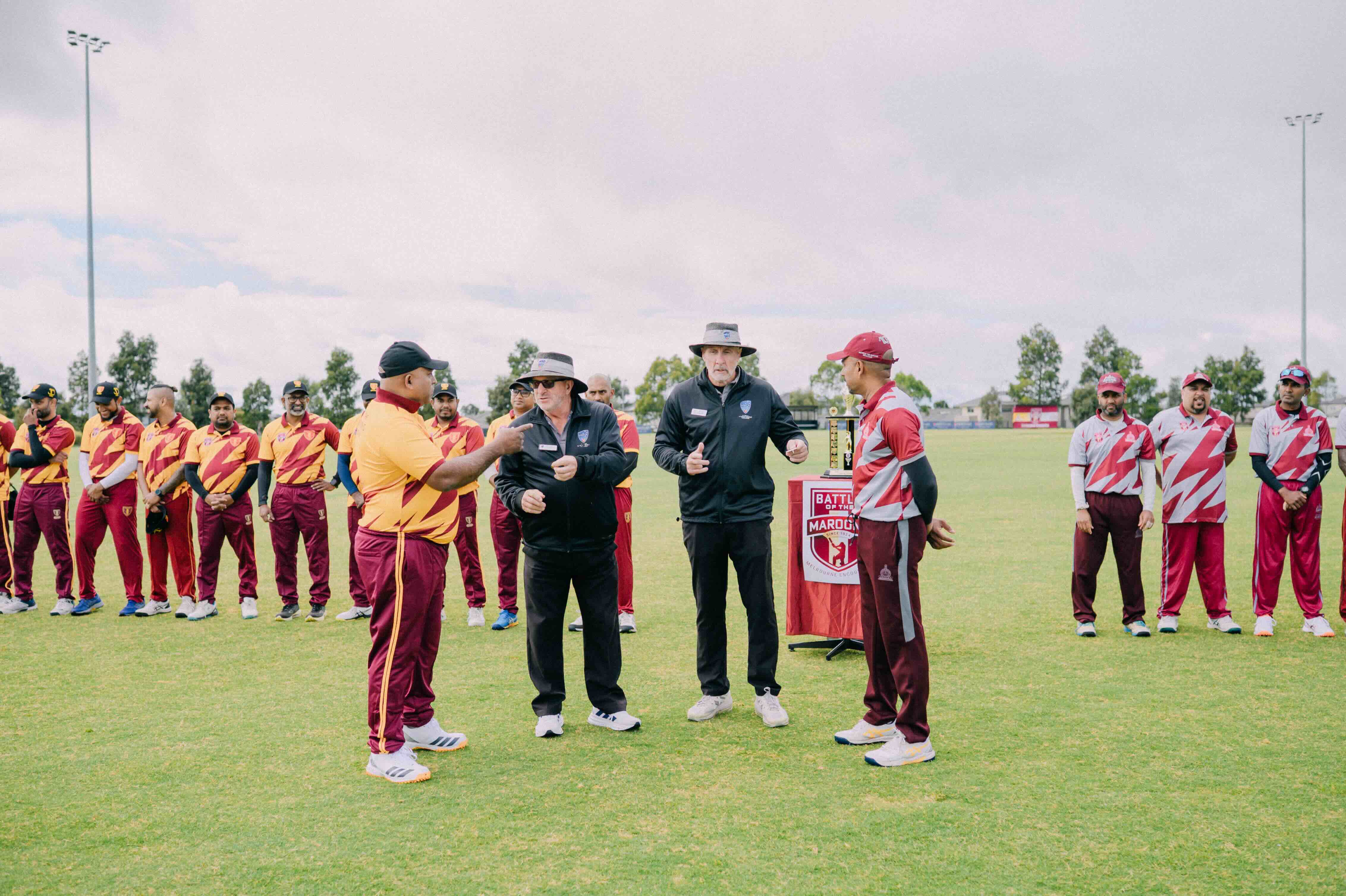 Battle of the Maroons Melbourne 2026 Photo