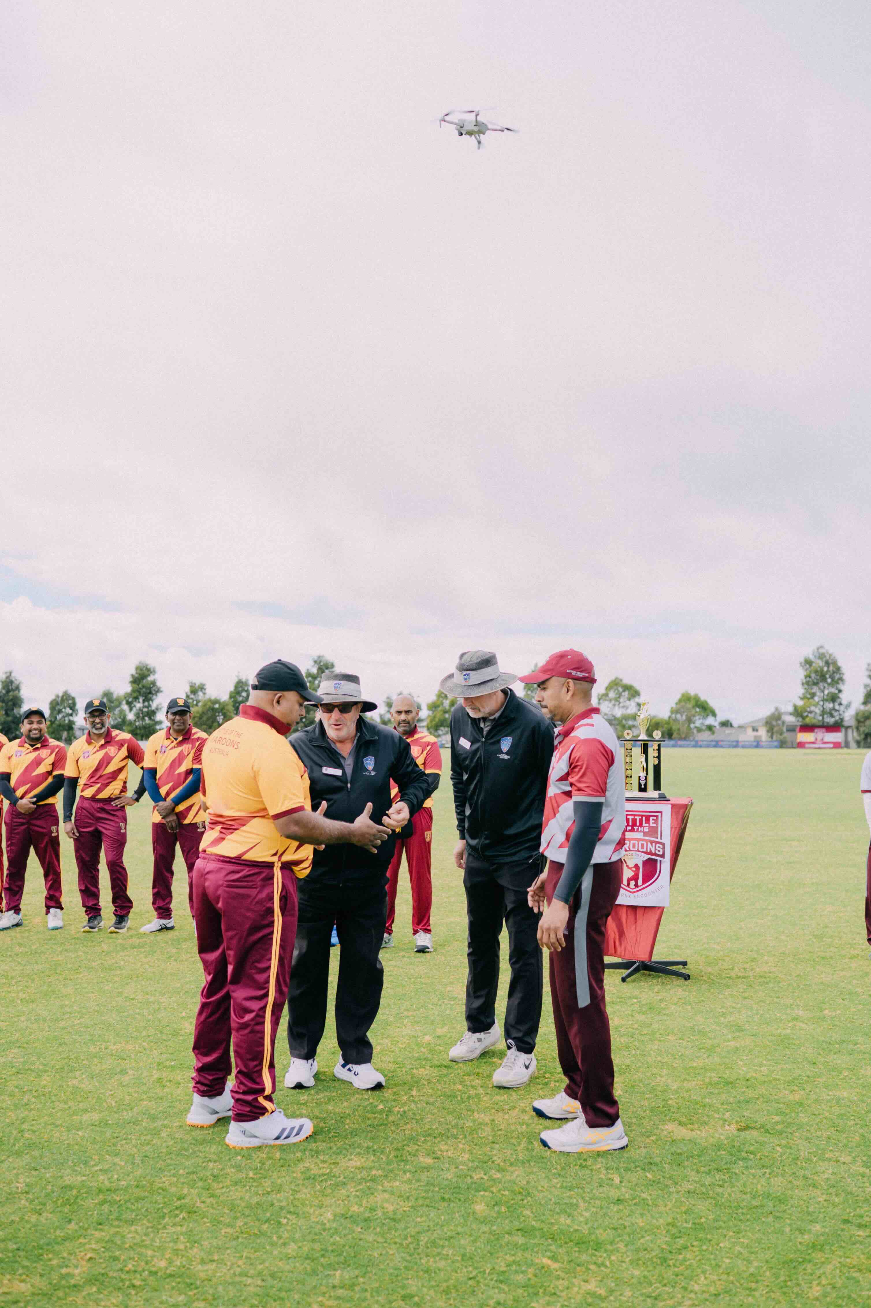 Battle of the Maroons Melbourne 2026 Photo