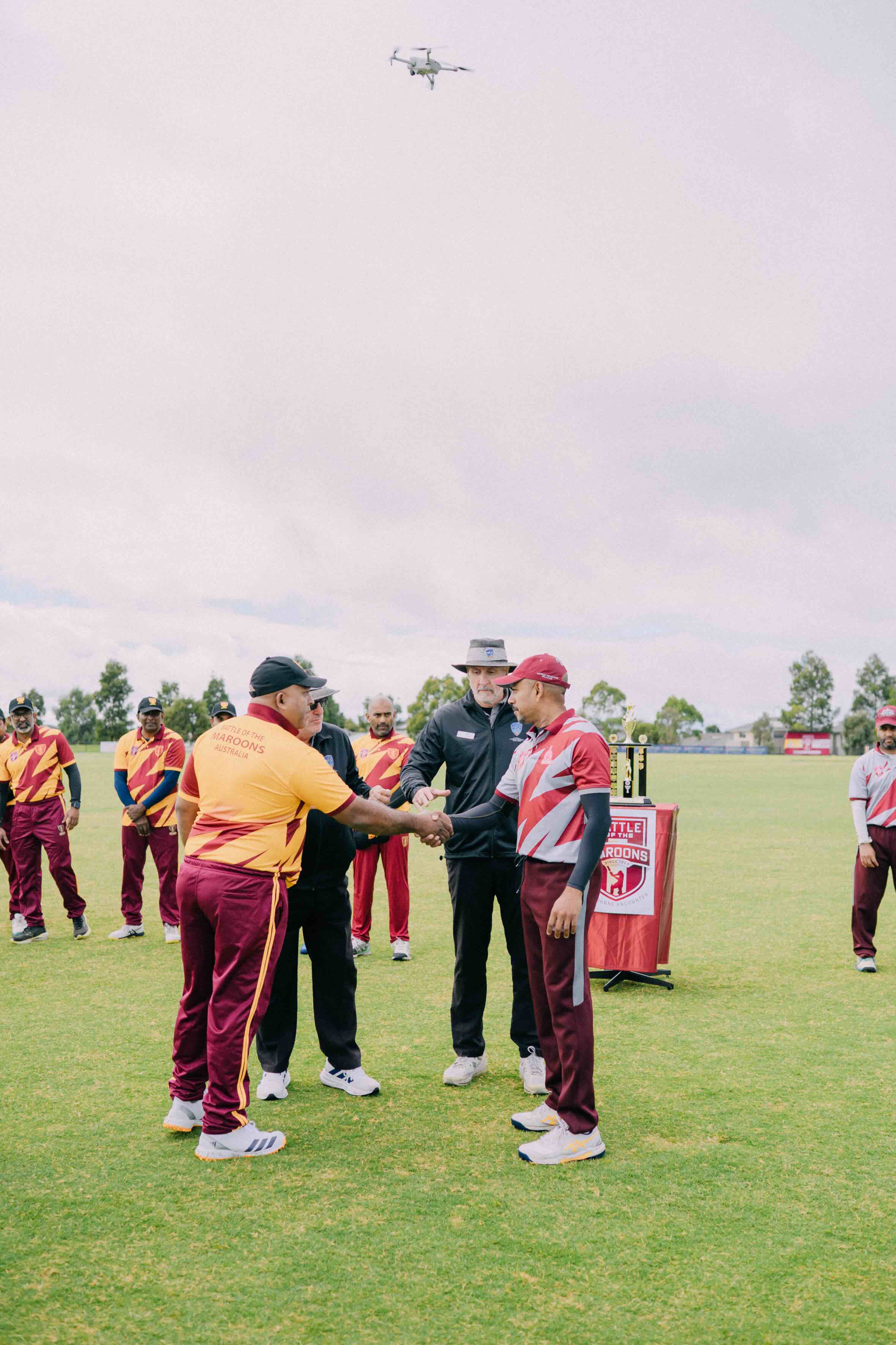 Battle of the Maroons Melbourne 2026 Photo