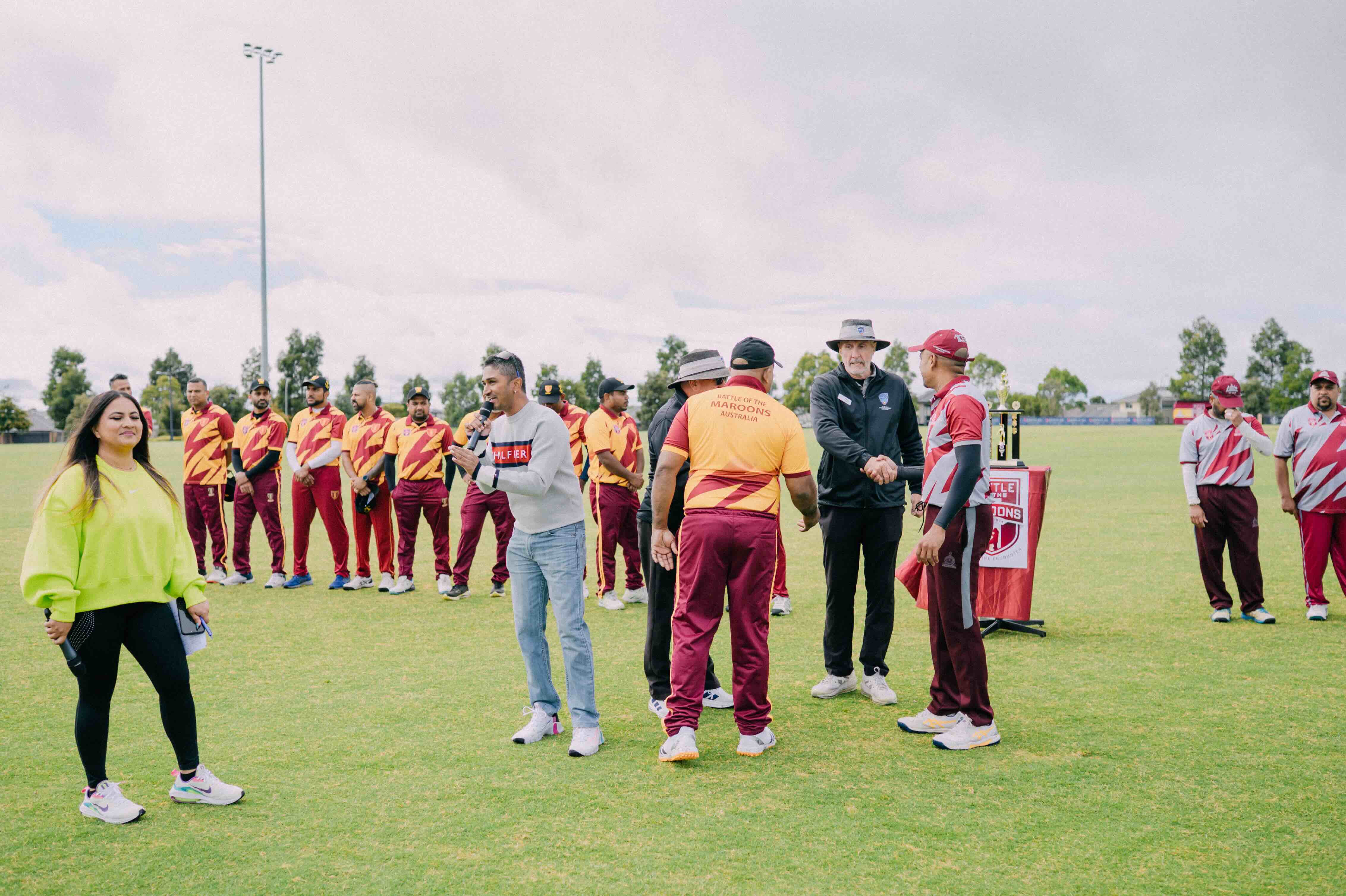 Battle of the Maroons Melbourne 2026 Photo