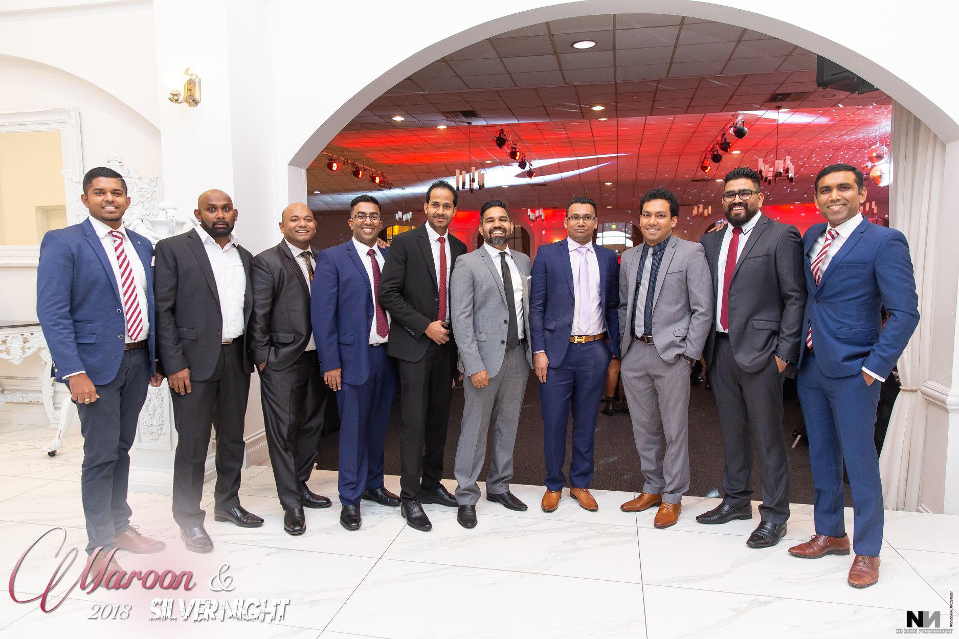 Maroon and Silver Night Melbourne 2018 Photo