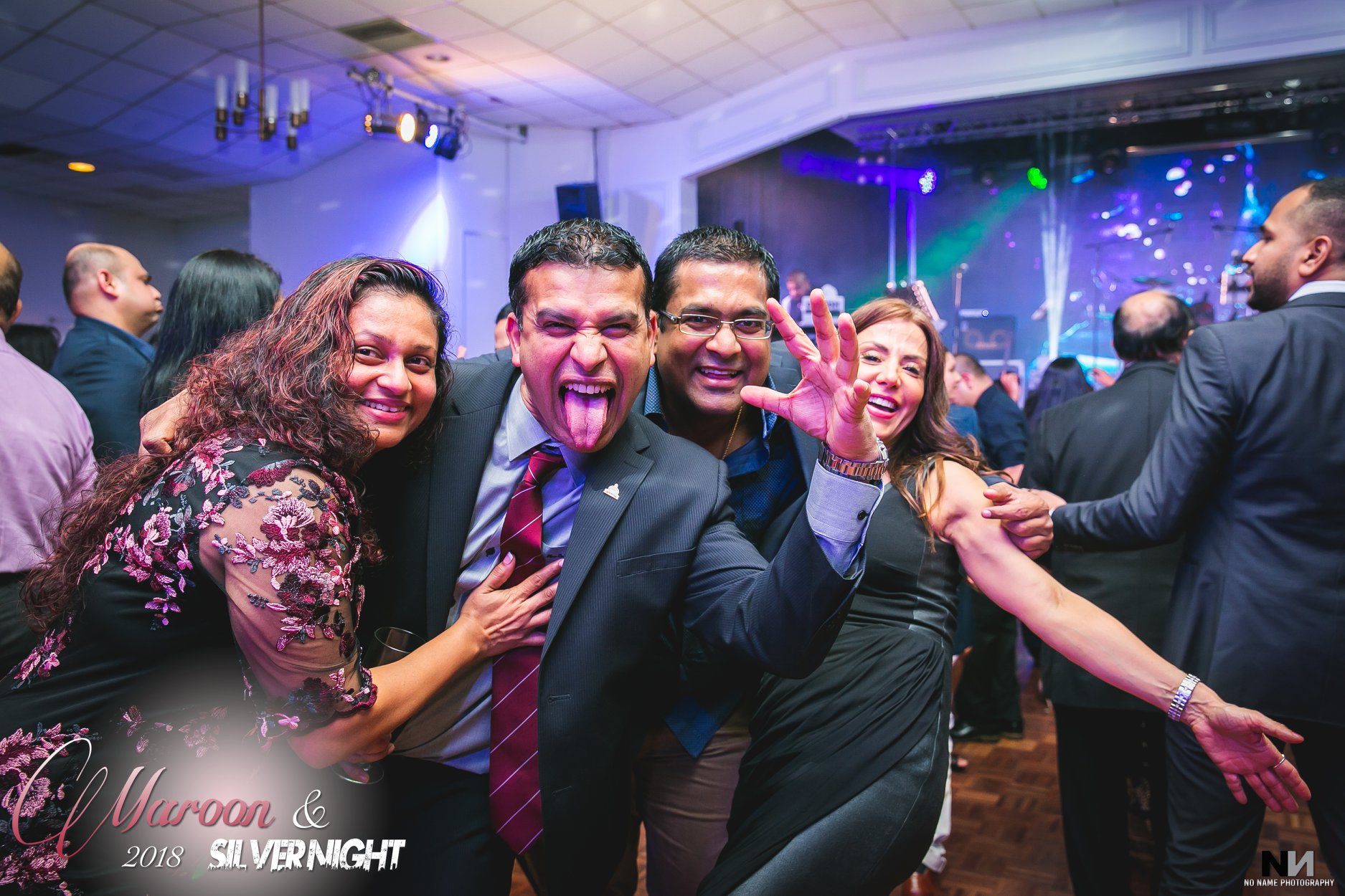 Maroon and Silver Night Melbourne 2018 Photo