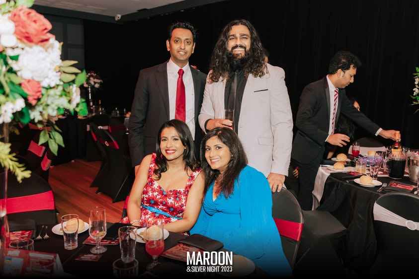 Maroon and Silver Night Melbourne 2023 Photo