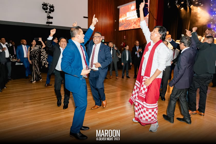 Maroon and Silver Night Melbourne 2023 Photo