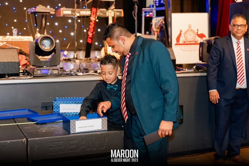 Maroon and Silver Night Melbourne 2023 Photo
