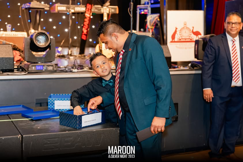 Maroon and Silver Night Melbourne 2023 Photo