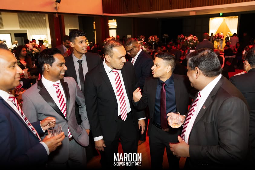 Maroon and Silver Night Melbourne 2023 Photo
