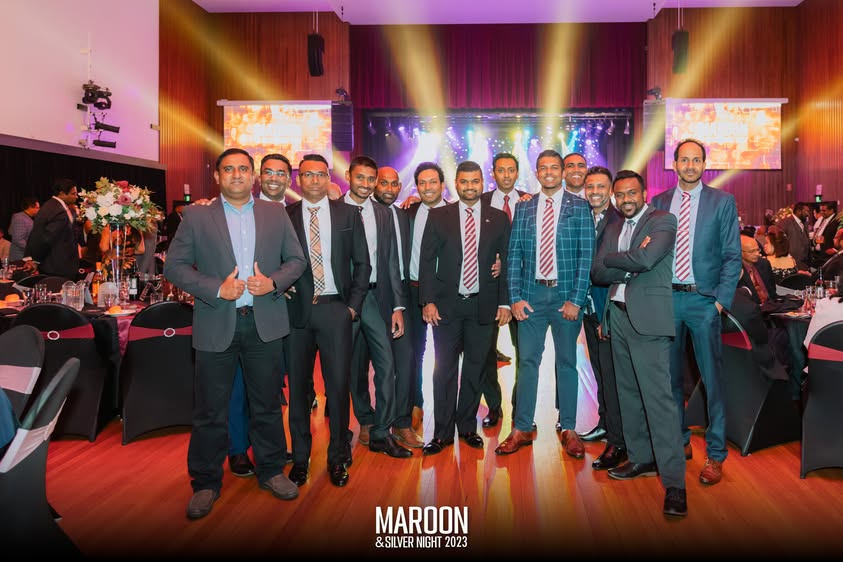 Maroon and Silver Night Melbourne 2023 Photo