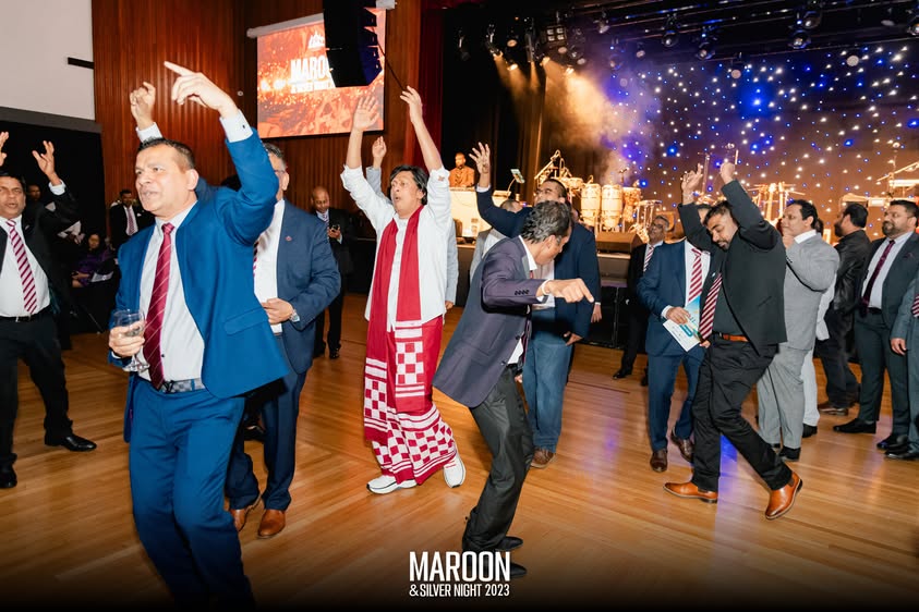 Maroon and Silver Night Melbourne 2023 Photo