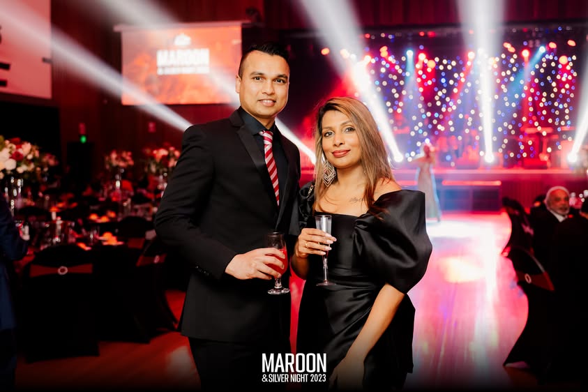 Maroon and Silver Night Melbourne 2023 Photo