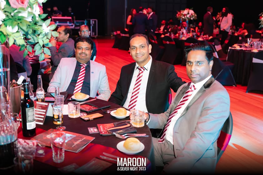 Maroon and Silver Night Melbourne 2023 Photo