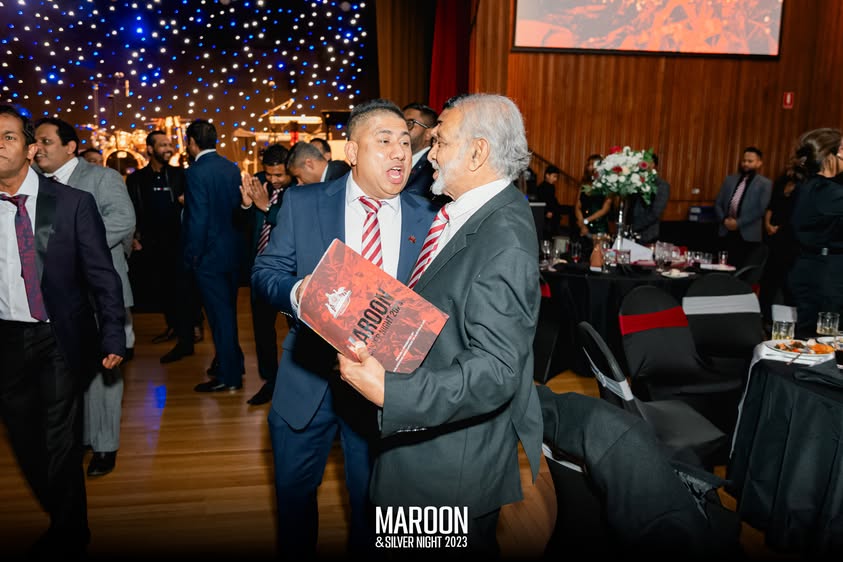 Maroon and Silver Night Melbourne 2023 Photo