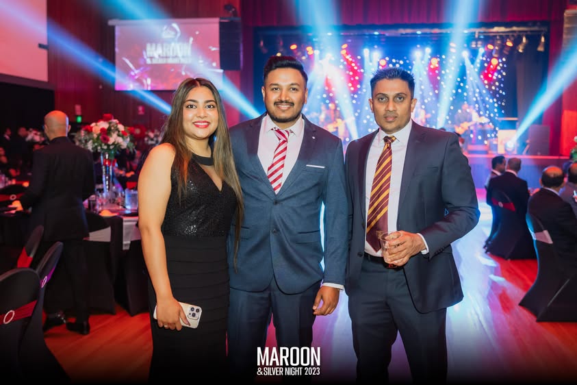Maroon and Silver Night Melbourne 2023 Photo