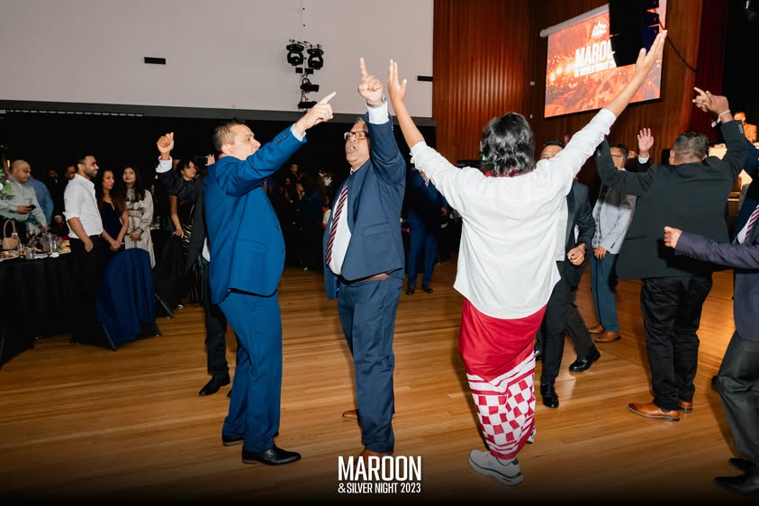 Maroon and Silver Night Melbourne 2023 Photo