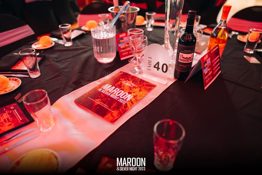 Maroon and Silver Night Melbourne 2023 Photo