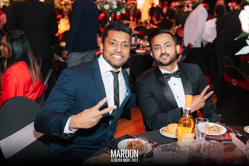 Maroon and Silver Night Melbourne 2023 Photo