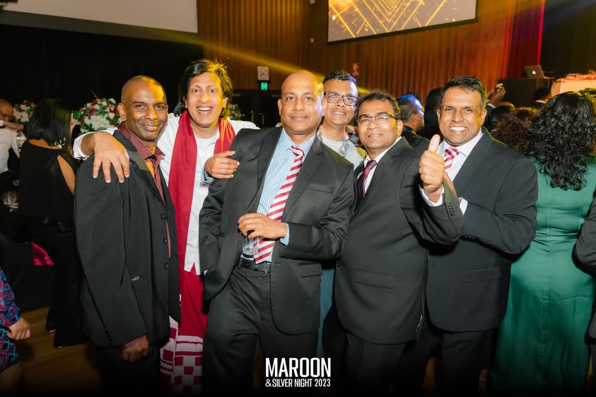 Maroon and Silver Night Melbourne 2023 Photo