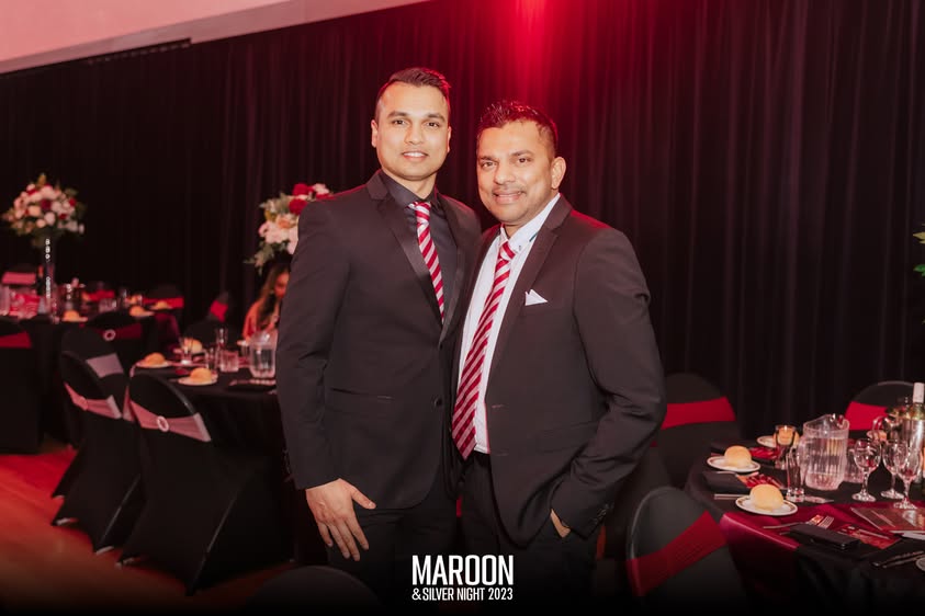 Maroon and Silver Night Melbourne 2023 Photo