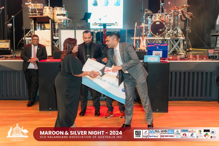 Nalanda Dinner Dance Maroon and Silver Night 2024 Photo