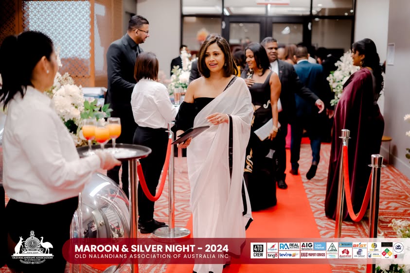 Nalanda Dinner Dance Maroon and Silver Night 2024 Photo
