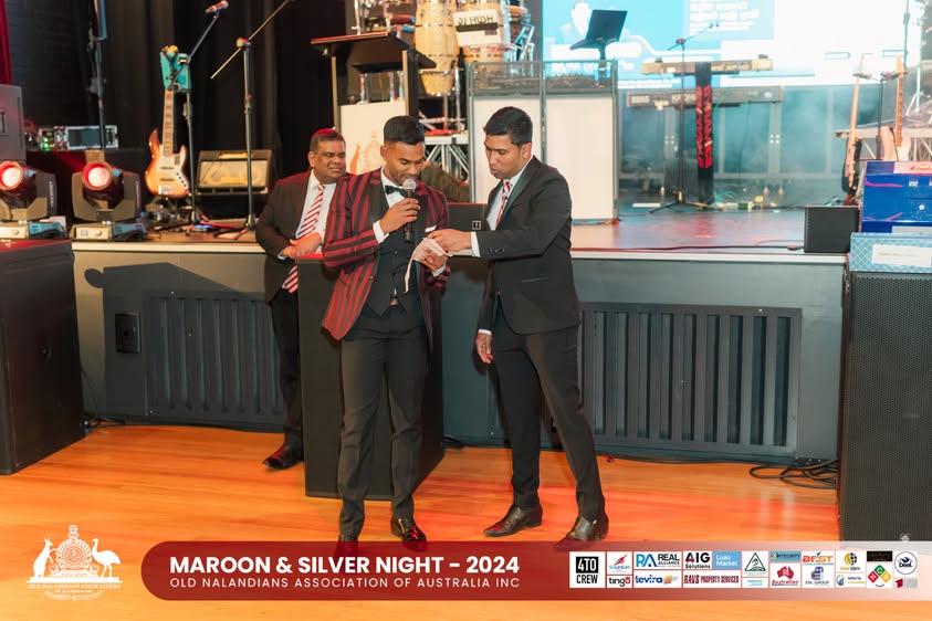 Nalanda Dinner Dance Maroon and Silver Night 2024 Photo