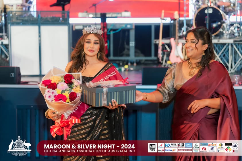 Nalanda Dinner Dance Maroon and Silver Night 2024 Photo