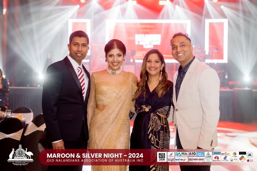 Nalanda Dinner Dance Maroon and Silver Night 2024 Photo