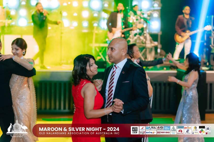 Nalanda Dinner Dance Maroon and Silver Night 2024 Photo