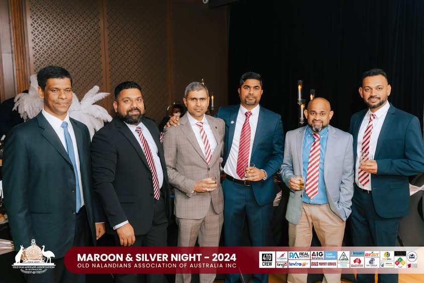 Nalanda Dinner Dance Maroon and Silver Night 2024 Photo