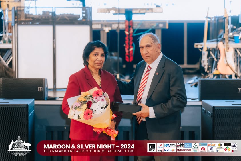 Nalanda Dinner Dance Maroon and Silver Night 2024 Photo