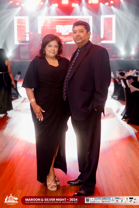 Nalanda Dinner Dance Maroon and Silver Night 2024 Photo