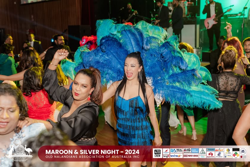 Nalanda Dinner Dance Maroon and Silver Night 2024 Photo