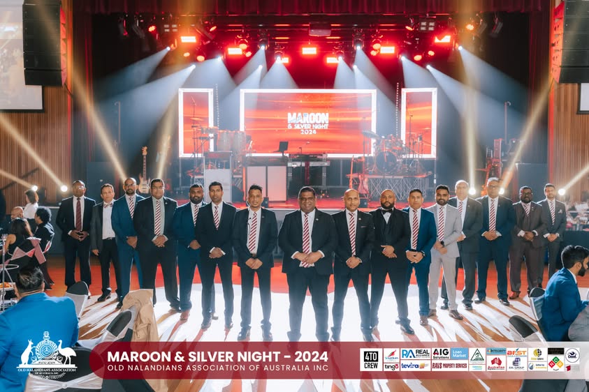 Nalanda Dinner Dance Maroon and Silver Night 2024 Photo