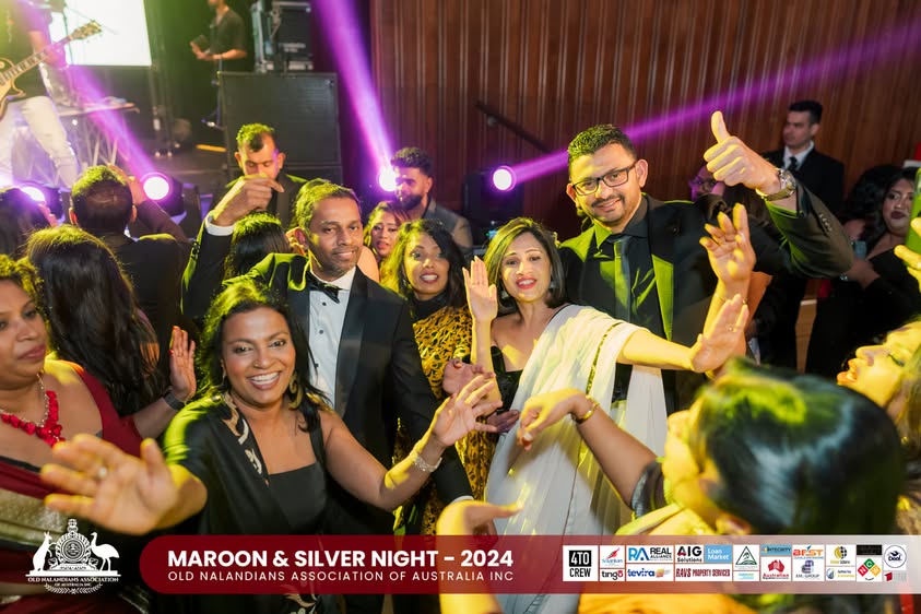 Nalanda Dinner Dance Maroon and Silver Night 2024 Photo