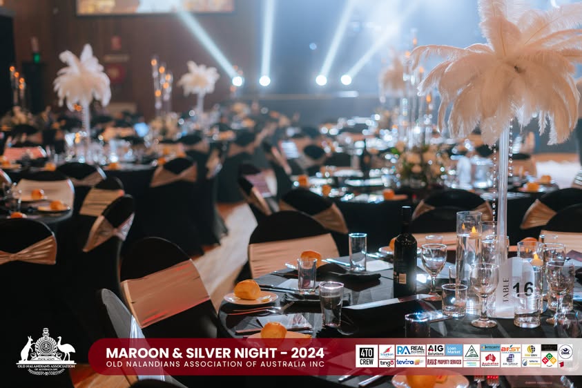 Nalanda Dinner Dance Maroon and Silver Night 2024 Photo