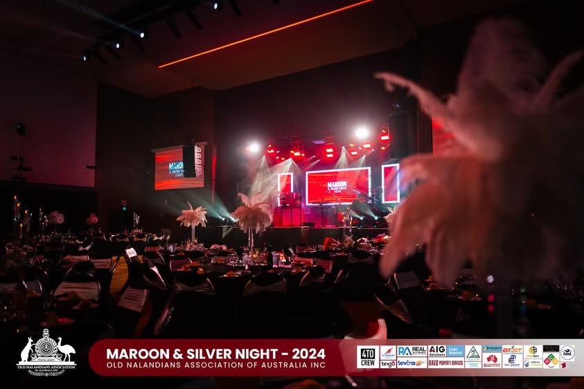 Nalanda Dinner Dance Maroon and Silver Night 2024 Photo