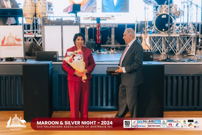 Nalanda Dinner Dance Maroon and Silver Night 2024 Photo