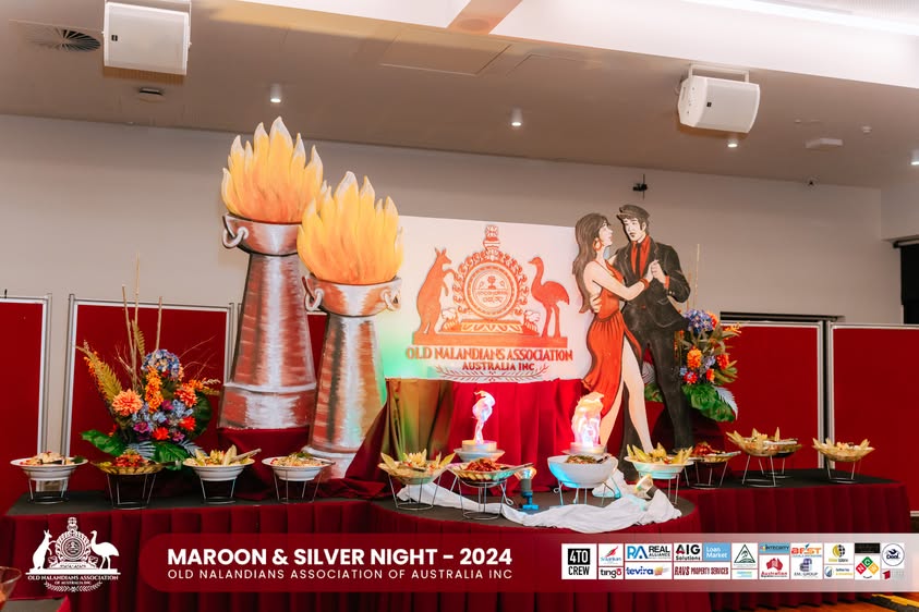 Nalanda Dinner Dance Maroon and Silver Night 2024 Photo