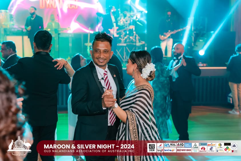 Nalanda Dinner Dance Maroon and Silver Night 2024 Photo