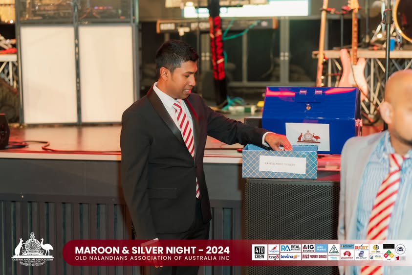 Nalanda Dinner Dance Maroon and Silver Night 2024 Photo