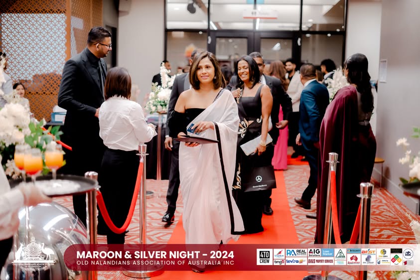 Nalanda Dinner Dance Maroon and Silver Night 2024 Photo