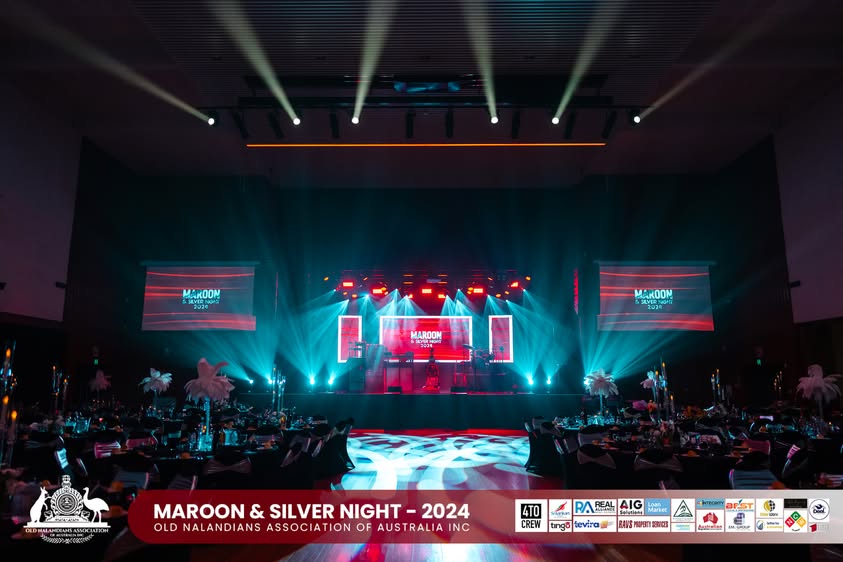 Nalanda Dinner Dance Maroon and Silver Night 2024 Photo
