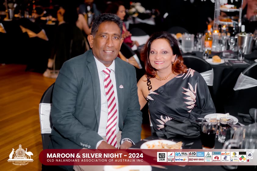 Nalanda Dinner Dance Maroon and Silver Night 2024 Photo