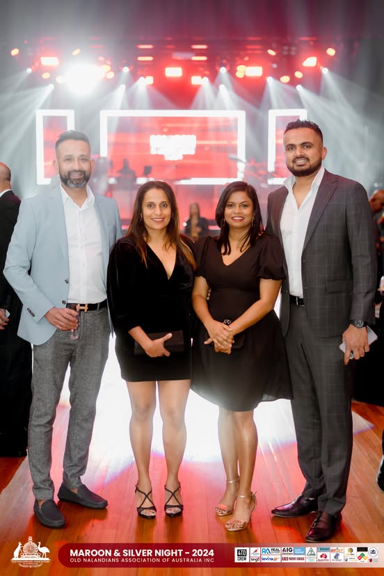 Nalanda Dinner Dance Maroon and Silver Night 2024 Photo