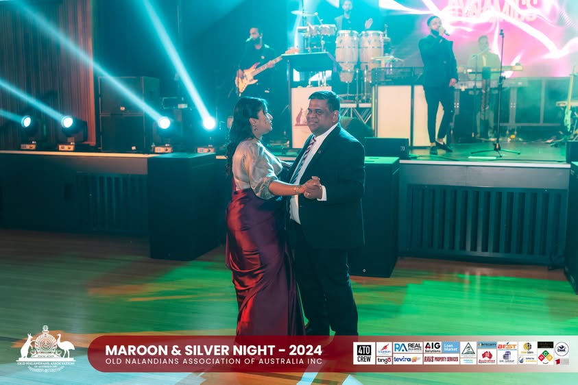 Nalanda Dinner Dance Maroon and Silver Night 2024 Photo