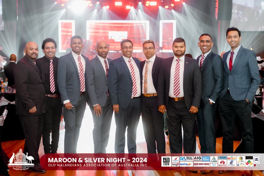 Nalanda Dinner Dance Maroon and Silver Night 2024 Photo