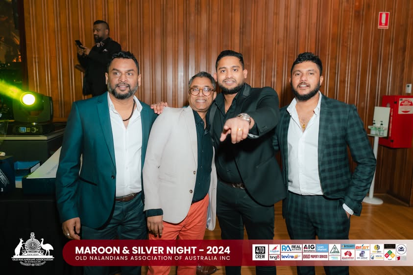 Nalanda Dinner Dance Maroon and Silver Night 2024 Photo
